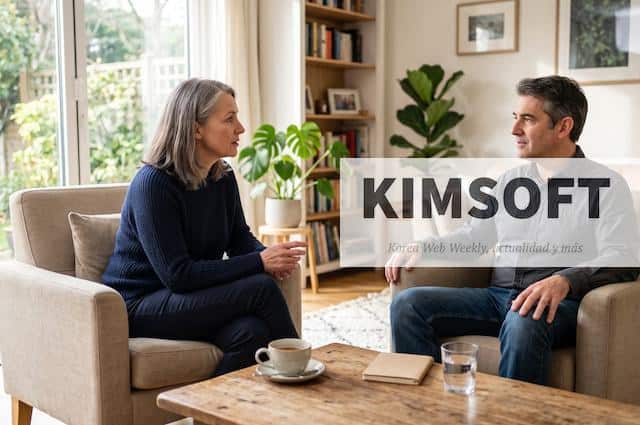 Dos personas afrontando una conversación difícil con calma