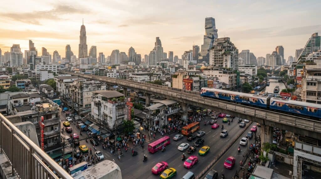 Logística de un itinerario de viaje en Bangkok y Tailandia